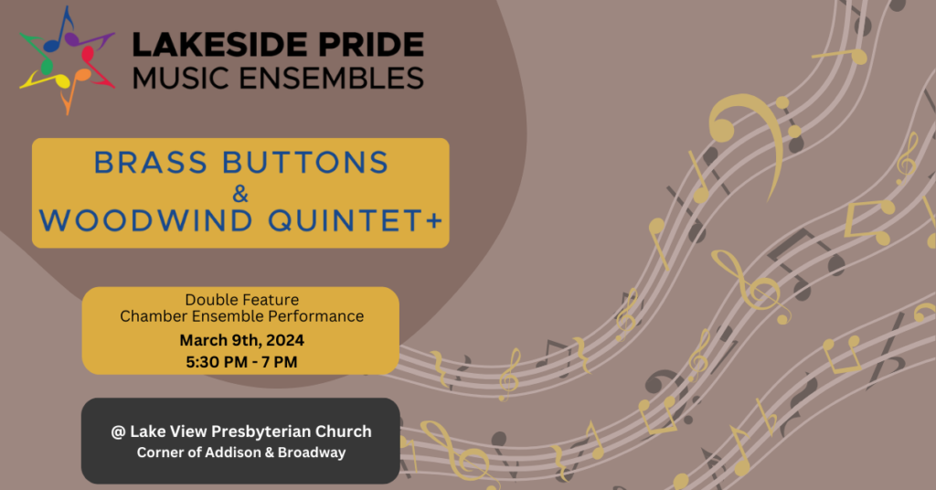 Chamber Ensemble Performance Brass Buttons & Woodwind Quintet+